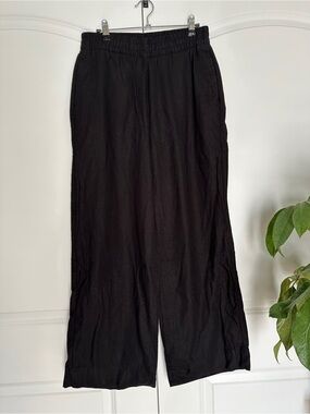 Old Navy Wide Leg Linen Pants